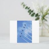 Blue Angels Briefkaart (Staand voorkant)