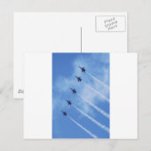 Blue Angels Briefkaart (Voorkant / Achterkant)