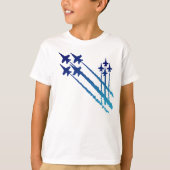 Blue Angels Double Diamonds Kinder T-shirt (Voorkant)
