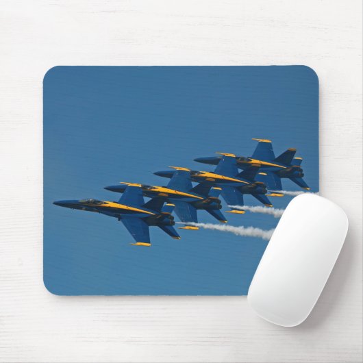 Blue Angels Echelon Formation Mousepad Muismat (Met muis)
