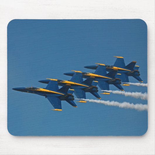 Blue Angels Echelon Formation Mousepad Muismat (Voorkant)