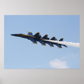 Blue Angels FA-18 Poster