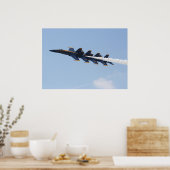 Blue Angels FA-18 Poster (Keuken)