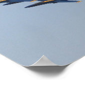 Blue Angels FA-18 Poster (Hoek)