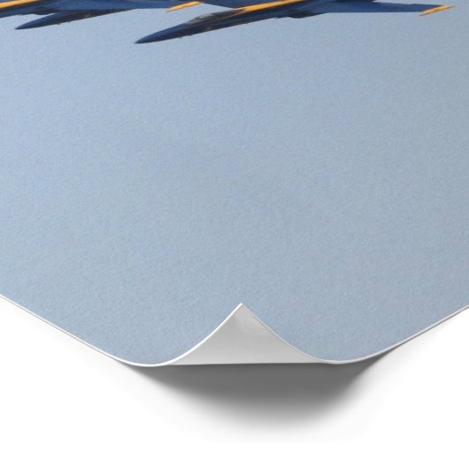 Blue Angels FA-18 Poster (Hoek)