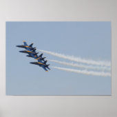 Blue Angels FA-18 Poster (Voorkant)