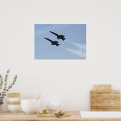 Blue Angels FA-18 Poster (Keuken)
