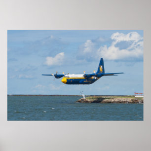 Blue Angels Fat Albert low start Poster