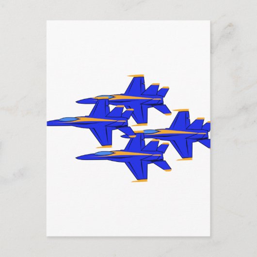 Blue Angels Formation Briefkaart (Voorkant)