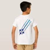 Blue Angels Front & Back Diamonds T-Shirt (Achterkant volledig)