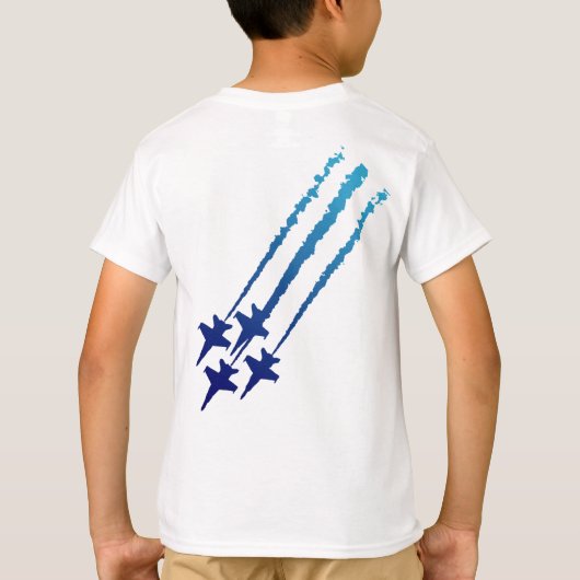 Blue Angels Front & Back Diamonds T-Shirt (Achterkant)