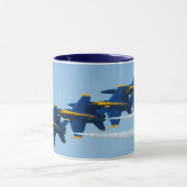 Blue Angels gestapelde mok (Midden)