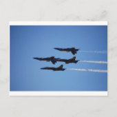 Blue Angels Inverted Briefkaart (Voorkant)