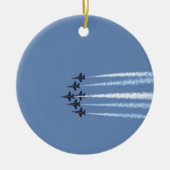 Blue Angels Jets Keramisch Ornament (Voorkant)