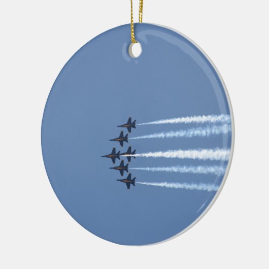 Blue Angels Jets Keramisch Ornament (Links)