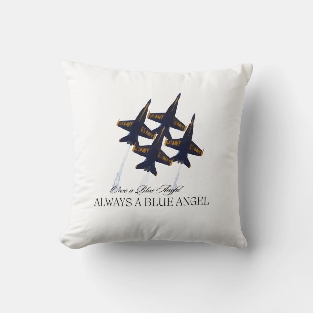 Blue Angels Kussen (Voorkant)