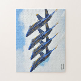 Blue Angels Legpuzzel