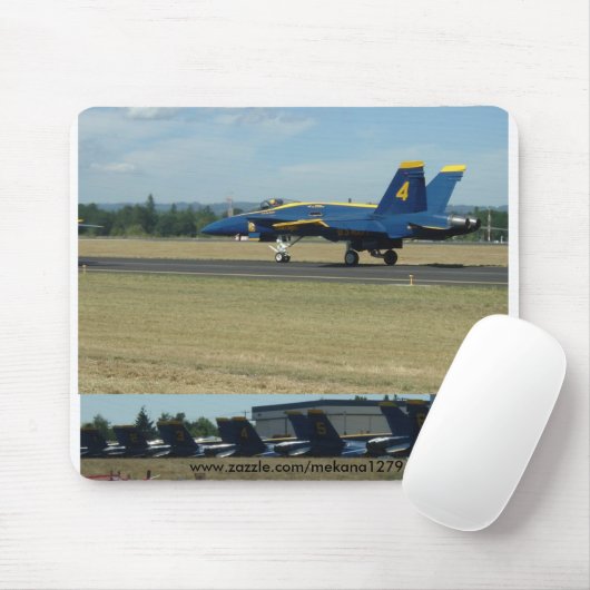 Blue Angels Mousepad Muismat (Met muis)