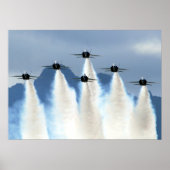 Blue_Angels_on_Delta_Formation Poster (Voorkant)