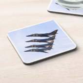 Blue Angels onderzetter voor fotoontwerp (Linkerzijde)