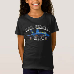 Blue Angels Pilot Childs Blue Angels Pilot Gift T-shirt
