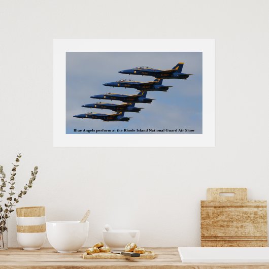 Blue Angels Poster (Keuken)