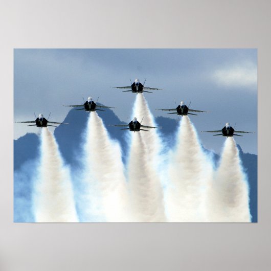Blue Angels Poster (Voorkant)