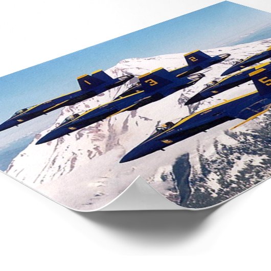 Blue Angels Poster (Hoek)