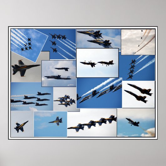 Blue Angels Poster (Voorkant)