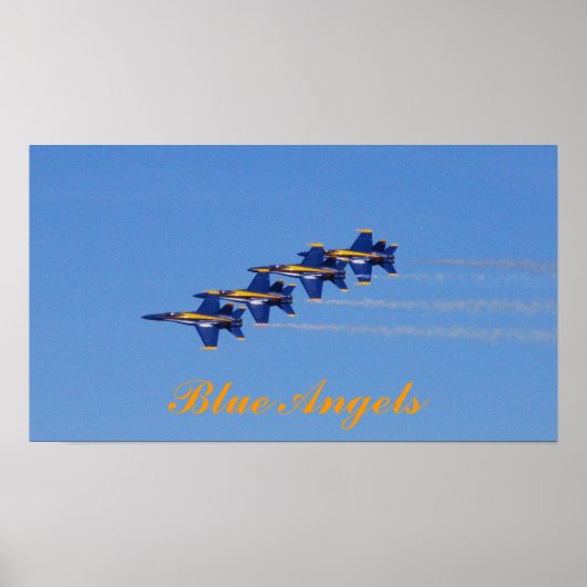 Blue Angels Poster (Voorkant)