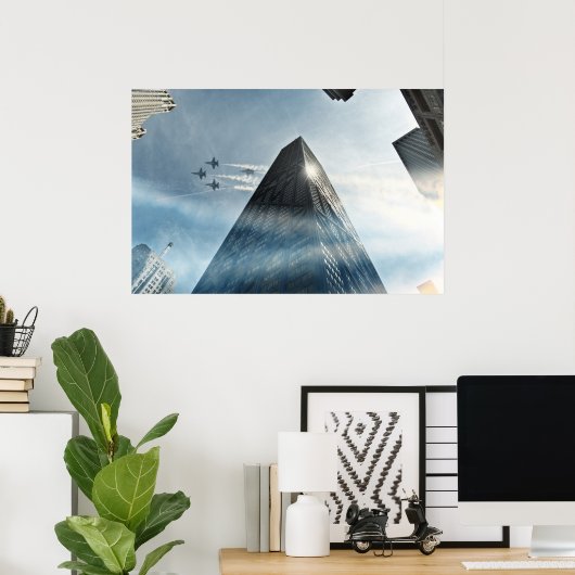 Blue Angels Poster (Thuiskantoor)