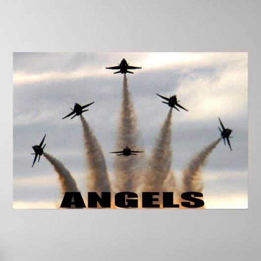 Blue Angels Poster (Voorkant)