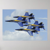 Blue Angels Poster (Voorkant)