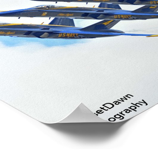 Blue Angels Poster (Hoek)