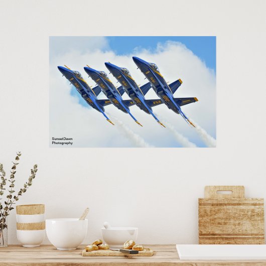 Blue Angels Poster (Keuken)
