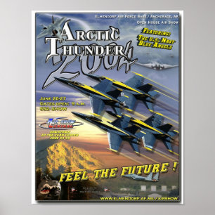 Blue Angels show poster