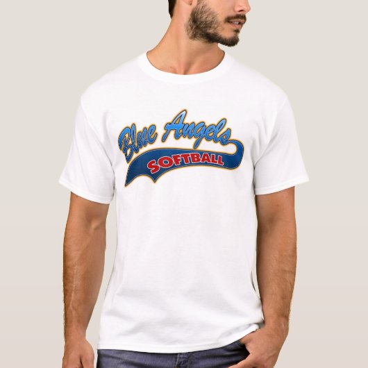 Blue Angels Softball T-shirt (Voorkant)