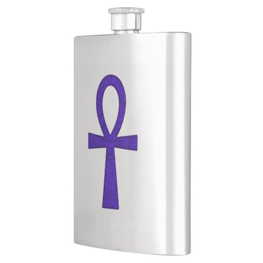 Blue Ankh Classic Flask Flacon (Links)