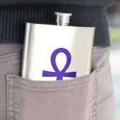 Blue Ankh Classic Flask Flacon (Voorbeeld)