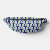 Blue Ankh Fanny Pack Heuptasje (Liggend)