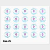 Blue Anon Ronde Sticker (Vel)