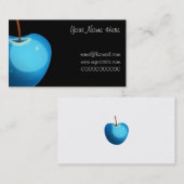 Blue Apple, Jouw naam here, name@hotmail.comwww... Visitekaartje (Voorkant / Achterkant)