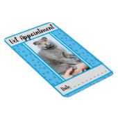 Blue Appointment Card van de lokale Vet Magneet (Rechterzijde)