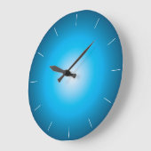 BLUE AQUA | gloedontwerp Grote Klok (Hoek)