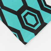 Blue Aqua Personalized Dog Blankets Blankets Fleece Deken (Hoek)