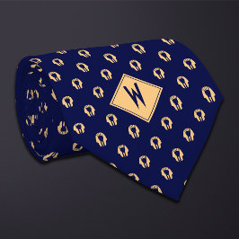 Blue Archaeologist Pharaoh Stropdas