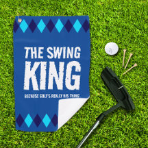 Blue Argyle De Swing King