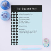 Blue Argyle Flyer (Enkel)