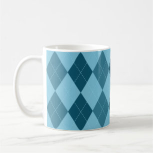 Blue Argyle Mok