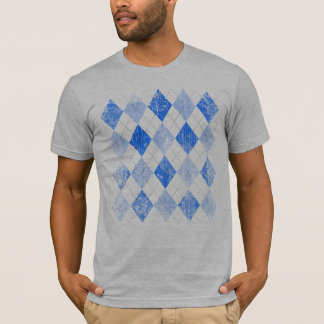 Blue Argyle T-shirt